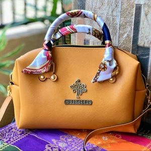 Personalized Saffiano Leather Crossbag